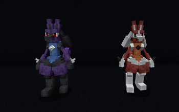 Radiant Lucario (Shiny on right)