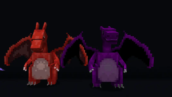 Radiant Charizard (Shiny on right)