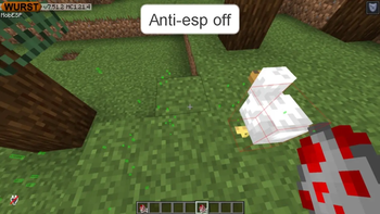 Esp when the plugin is off