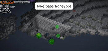 Fake base honeypot