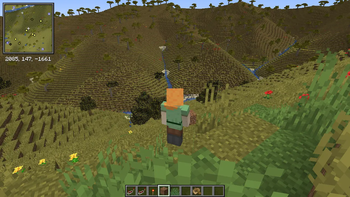 the 1 block depth stream in mountain