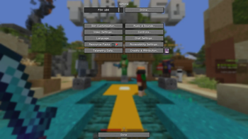 ResourcePacks Button