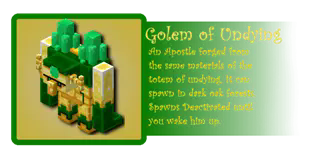 Golem Of  Undying