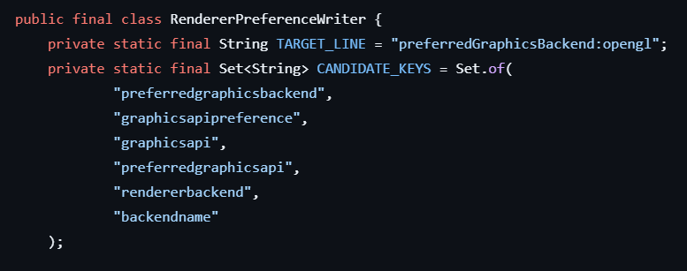 code block