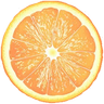Orange Falling Crosshair