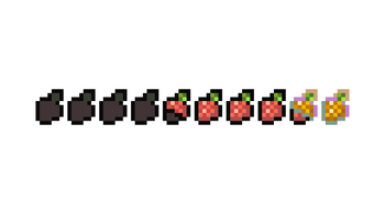 Hunger Bar + AppleSkin (Alpha Version)