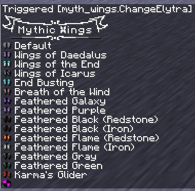 Chat menu