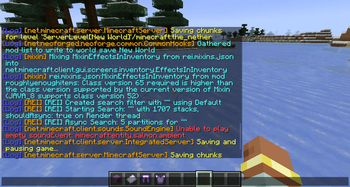 ingame console logger 