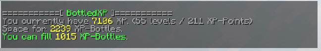 info command