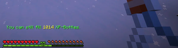 Interact: hotbar message