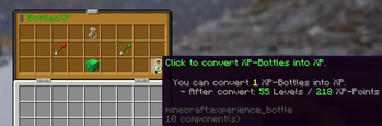 GUI: convert XP-Bottles to XP