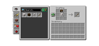 Crafting: Sticks