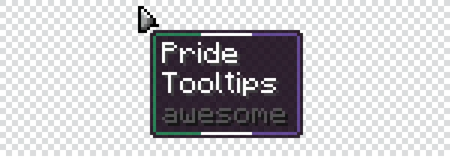 Banner showing the modified Tooltip. Cursor texture from the Minecraft Cursor Mod by fishstiz.