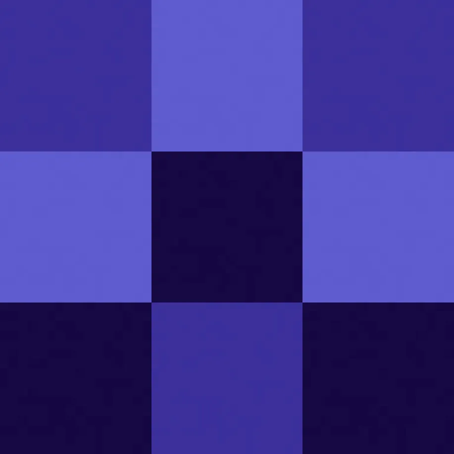 Blurple Coloured Blocks