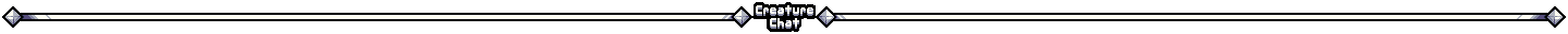 CreatureChat Divider