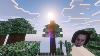 Totem in der Hand
