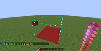 selecting pos1 and pos2 for a rtpzone using the wand