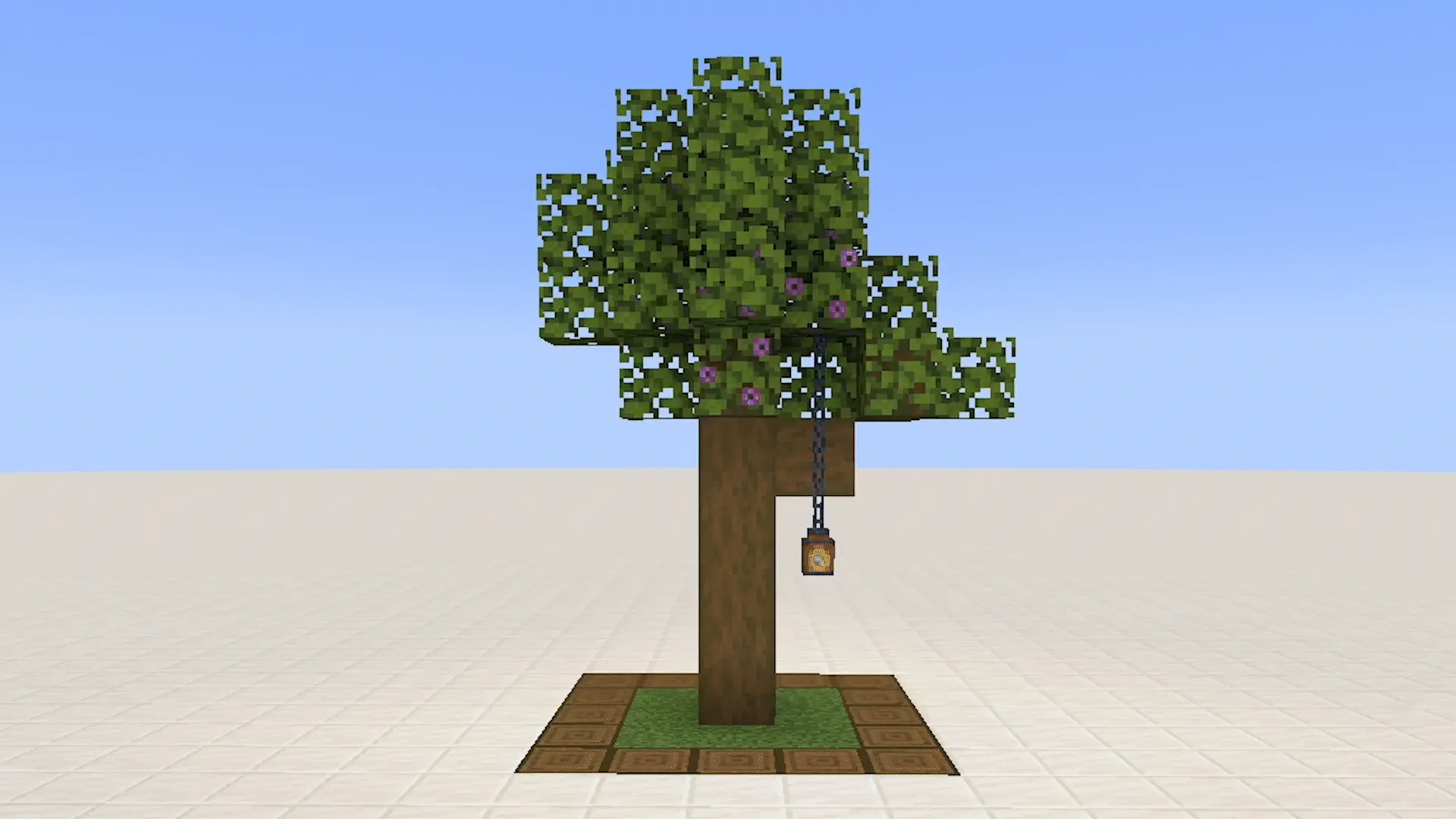 Мод Twigonometry: ступенчатая расстановка деревьев в Minecraft.
