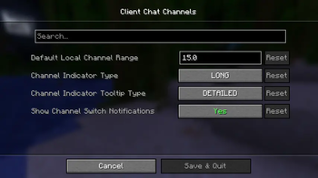 Mod Settings