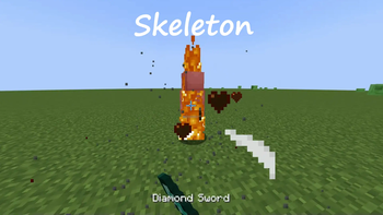 Skeleton hit