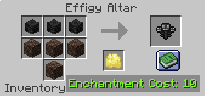 Wither Effigy Recipe