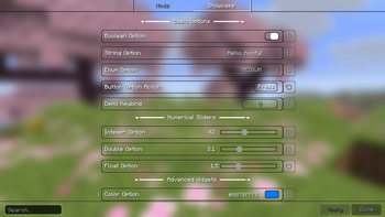 Widgets