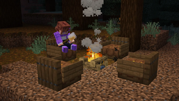 Roasting marshmallows