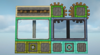 Encased Shaft & Cogwheel