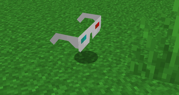 3D Glasses on the ground