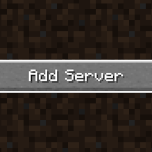 Better "Add Server"