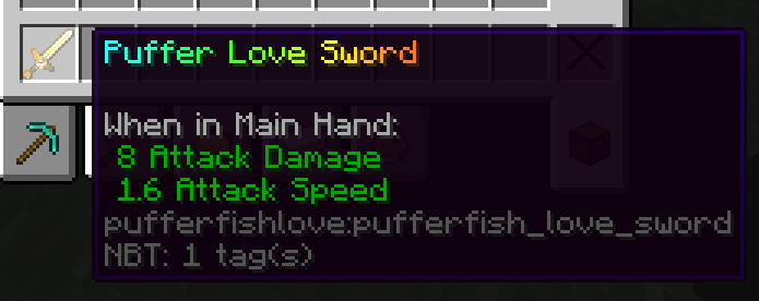 Pufferfish Love Sword