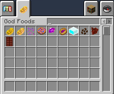 god foods creative tab