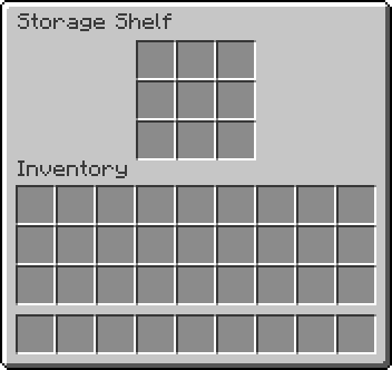 The Storage Shelf GUI