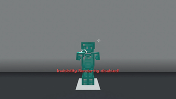 Invisibility Rendering disabled