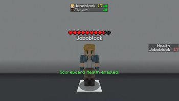 Scoreboard Health enabled