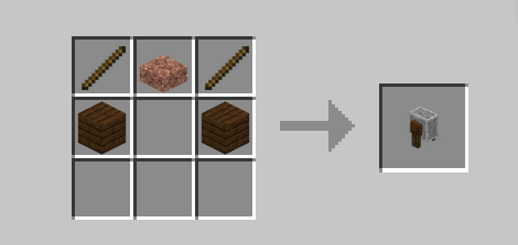 More stone related block in recipes