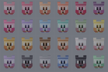 24 Colour Morphs