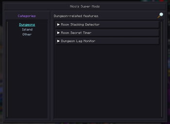 Config Menu