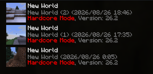 Hardcore Death Indicator — screenshot 1