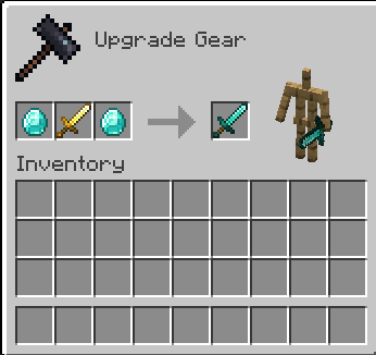 Gold Sword To Diamond Upgrade