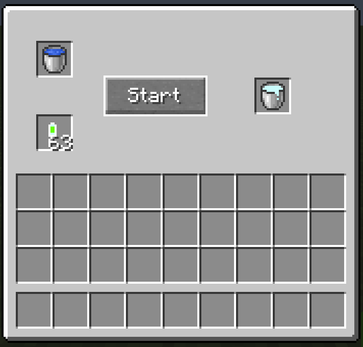 GUI for new machine