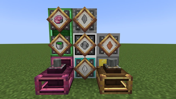 All the stuff from the mod
