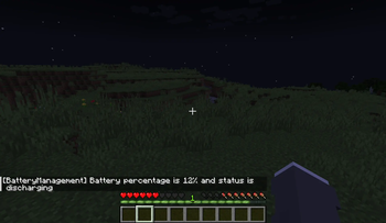 Command output