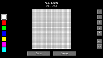Main Pixel Editor