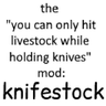 Knifestock