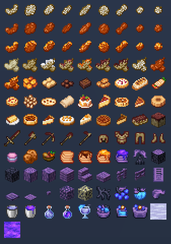 All introduced items as of 0.5.0