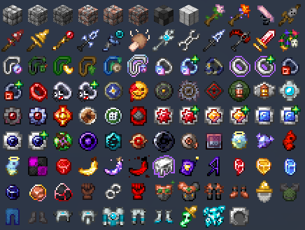 All items in the latest update.