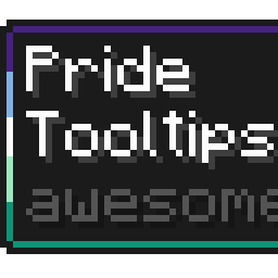 Gay MLM Pride Flag Tooltip (Frame-only 5-Color Turned)