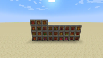 All of the dried fruits