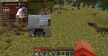 Video and image at the same time